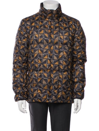 Snow Peak Plaid Print Utility Jacket