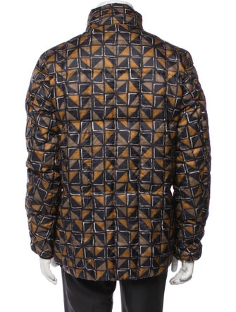 Snow Peak Plaid Print Utility Jacket
