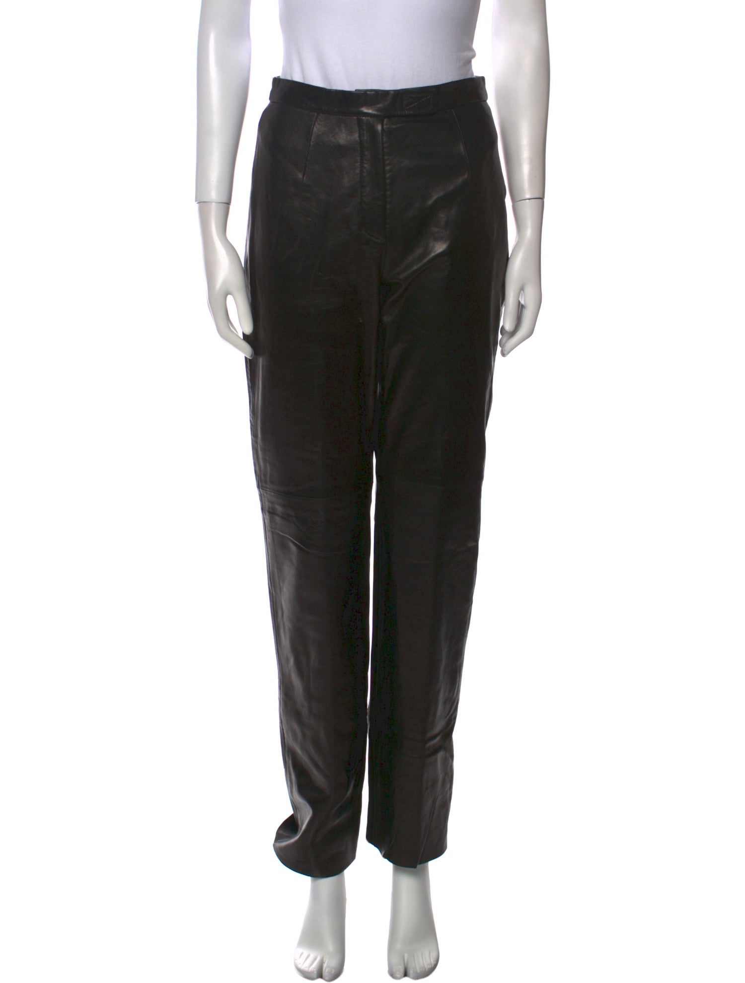 Siena Studio Leather Straight Leg Pants