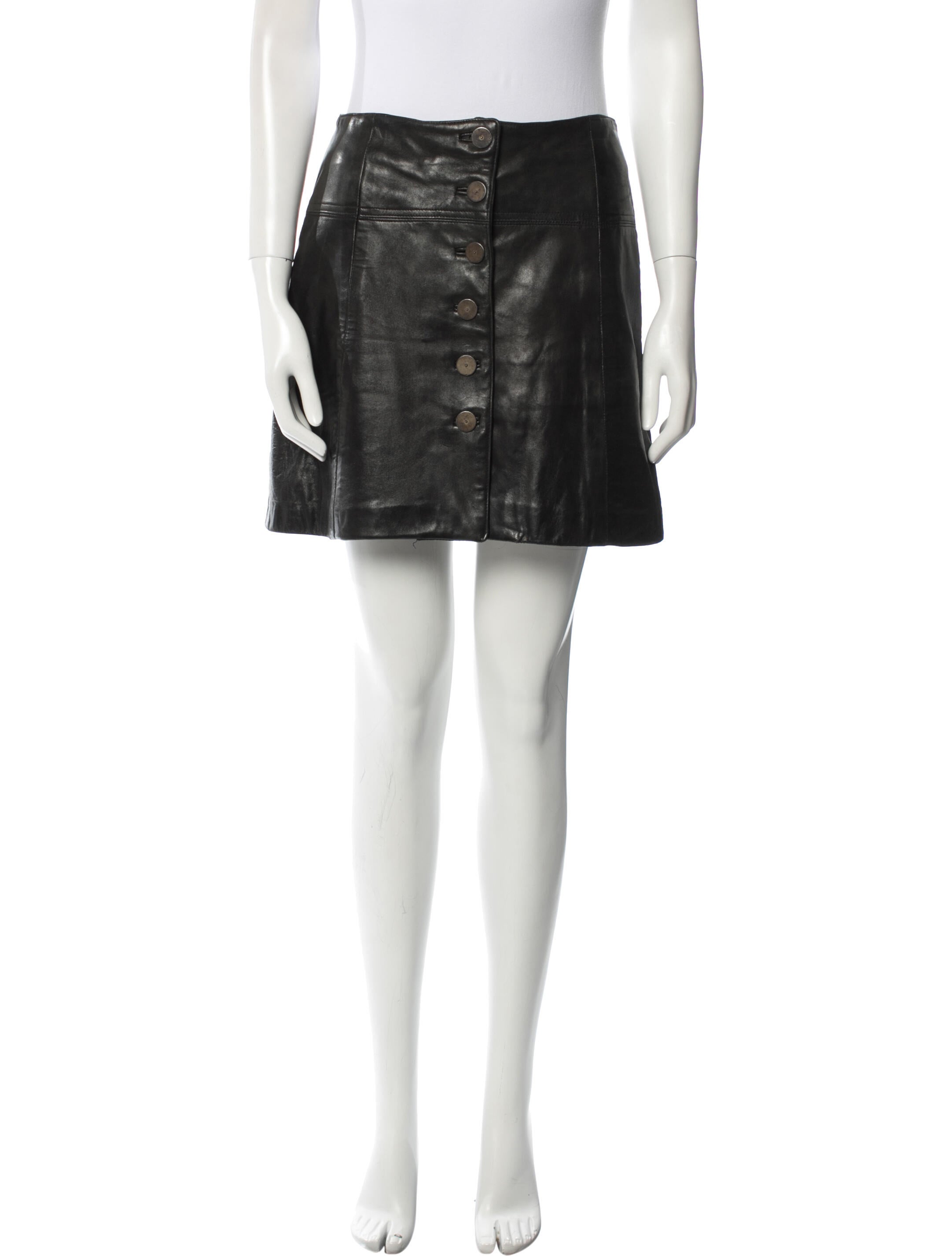 Siena Studio Leather Mini Skirt