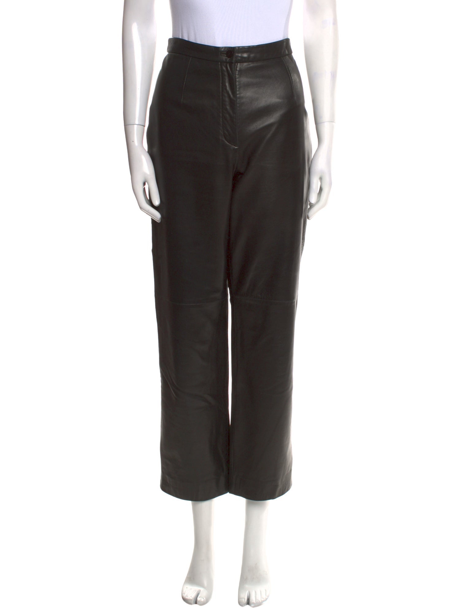 Siena Studio Leather Straight Leg Pants