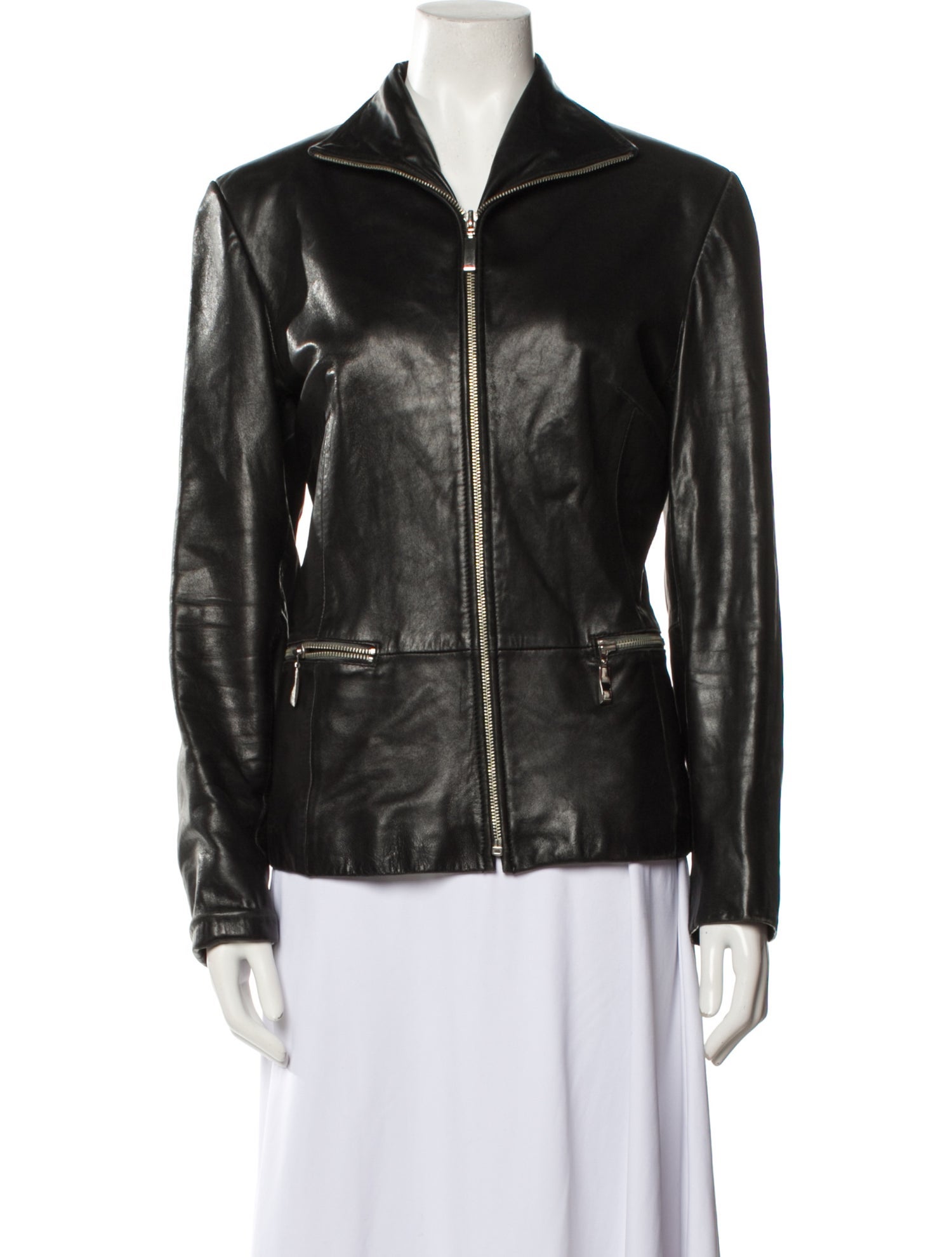 Siena Studio Leather Biker Jacket