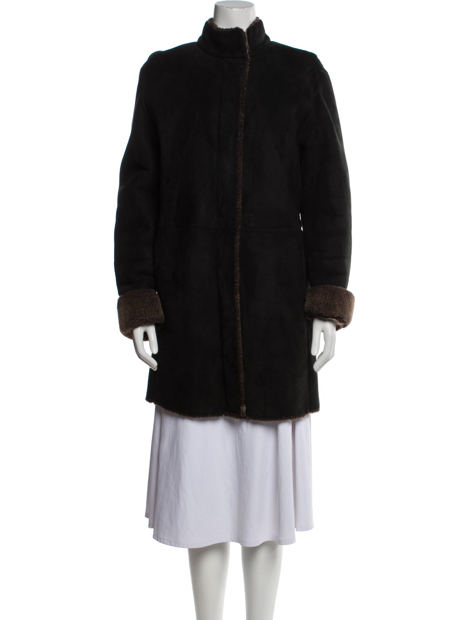 Siena Studio Shearling Faux Fur Coat