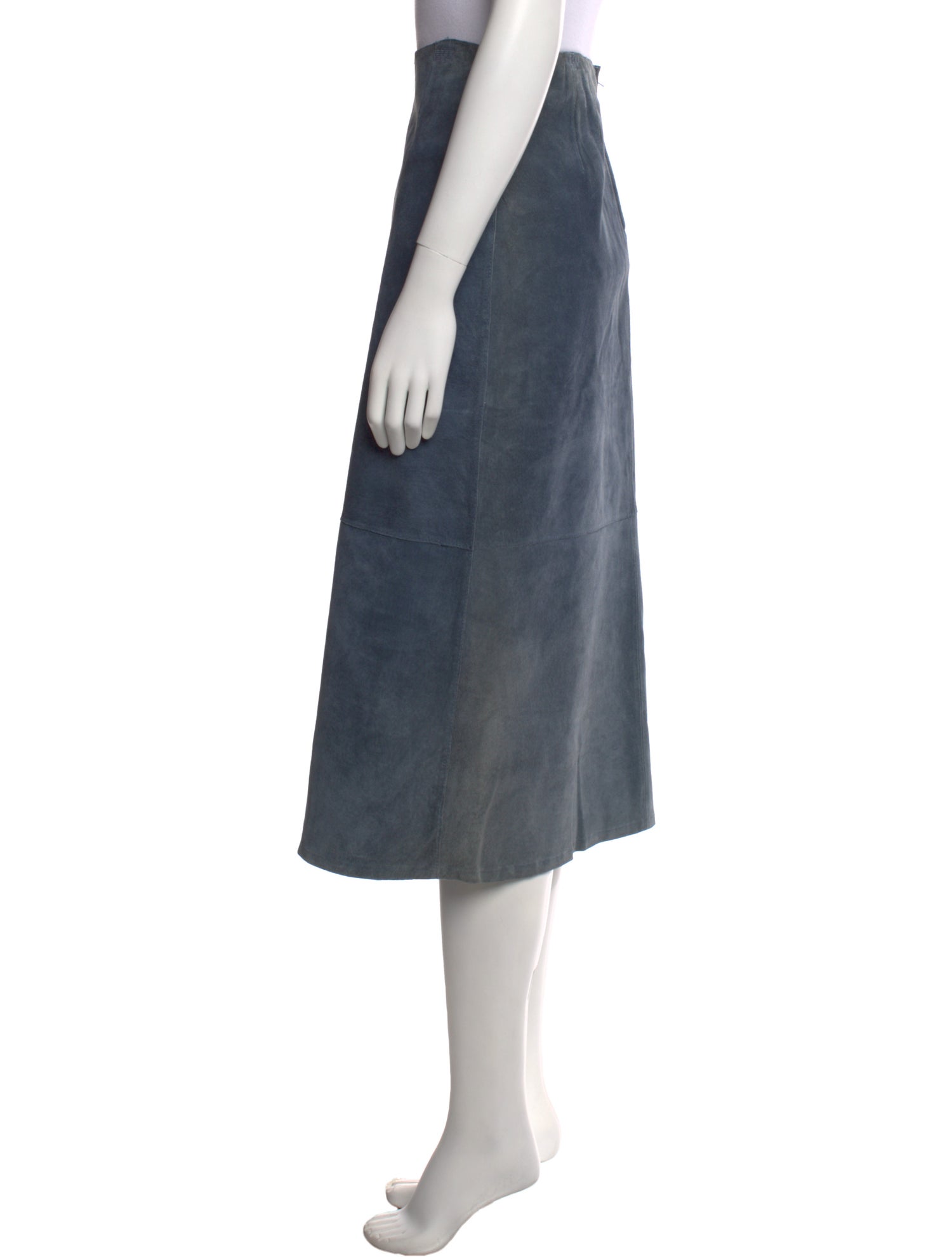 Siena Studio Leather Knee-Length Skirt