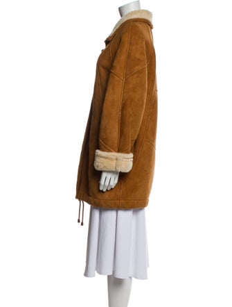 Siena Studio Leather Faux Fur Coat