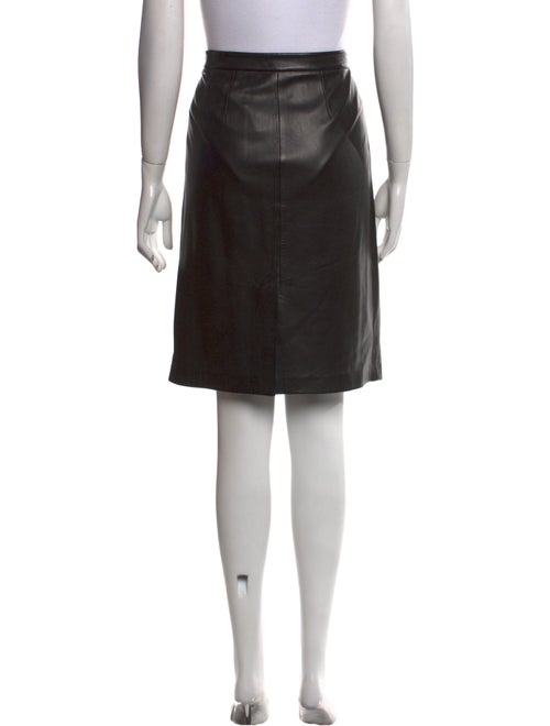 Siena Studio Leather Knee-Length Skirt