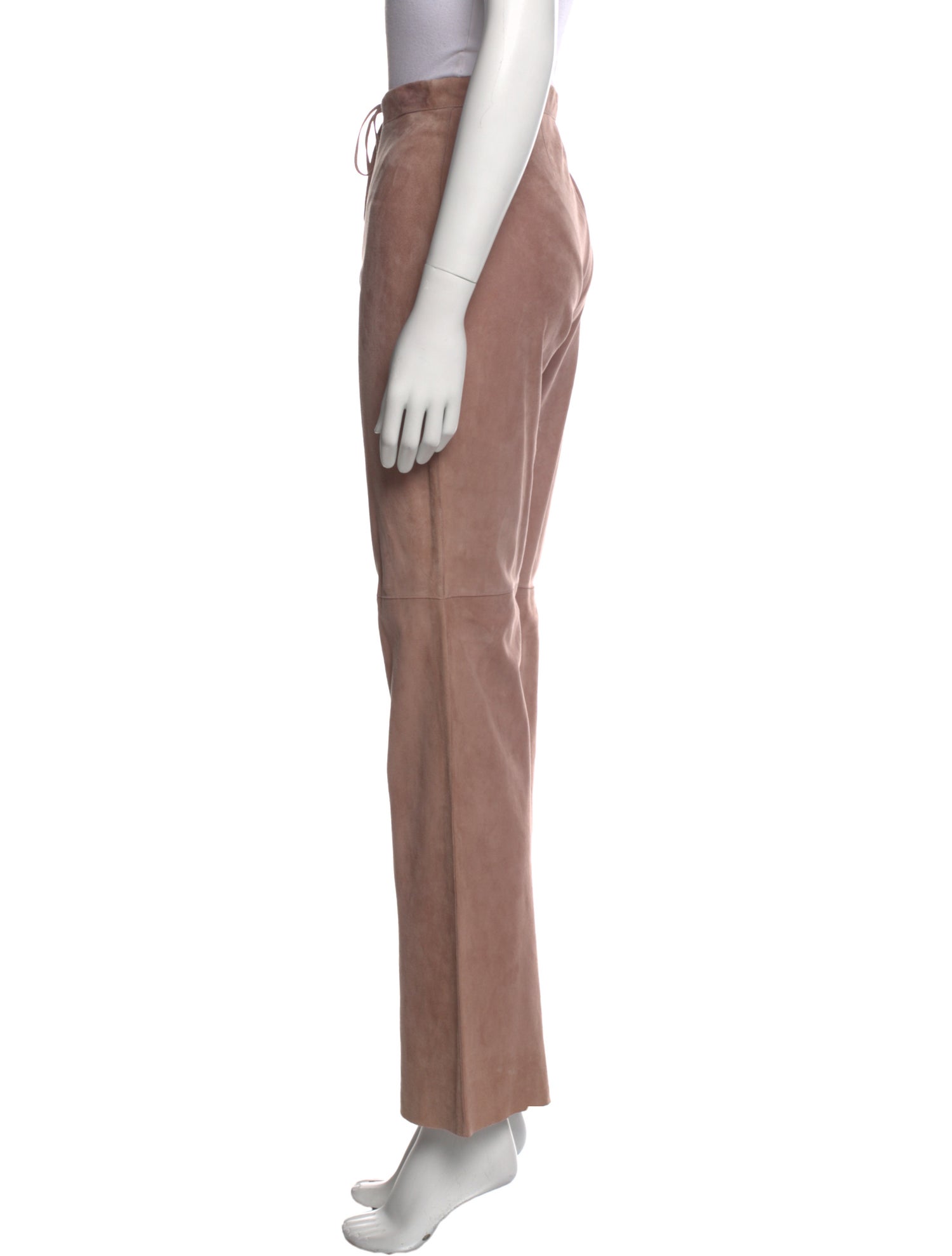 Santacroce Leather Wide Leg Pants