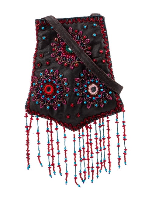 Santi Leather Evening Bag