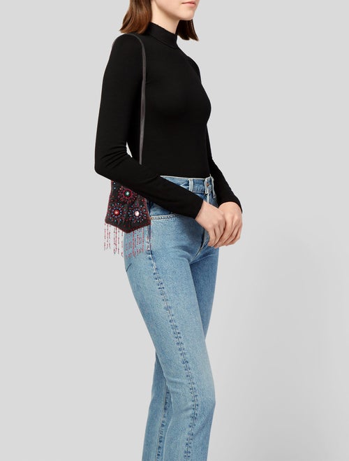 Santi Leather Evening Bag