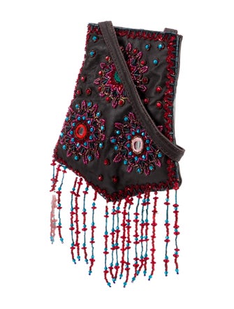 Santi Leather Evening Bag