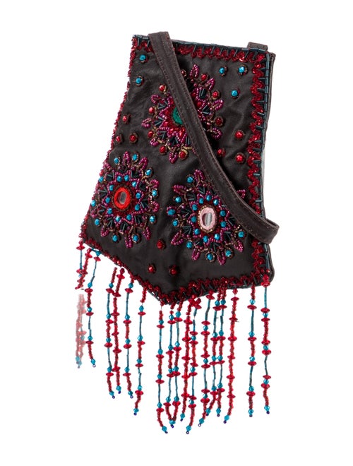 Santi Leather Evening Bag