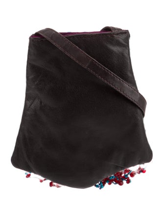 Santi Leather Evening Bag