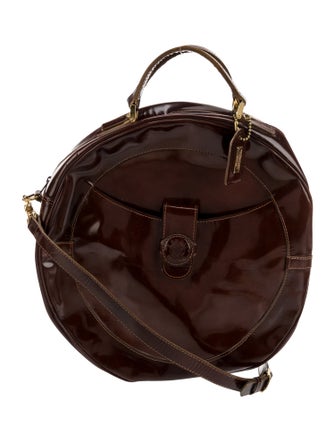Santi Patent Leather Backpack