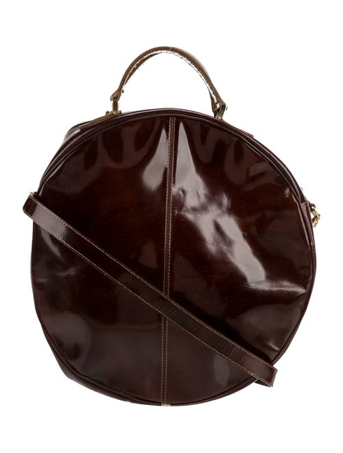 Santi Patent Leather Backpack