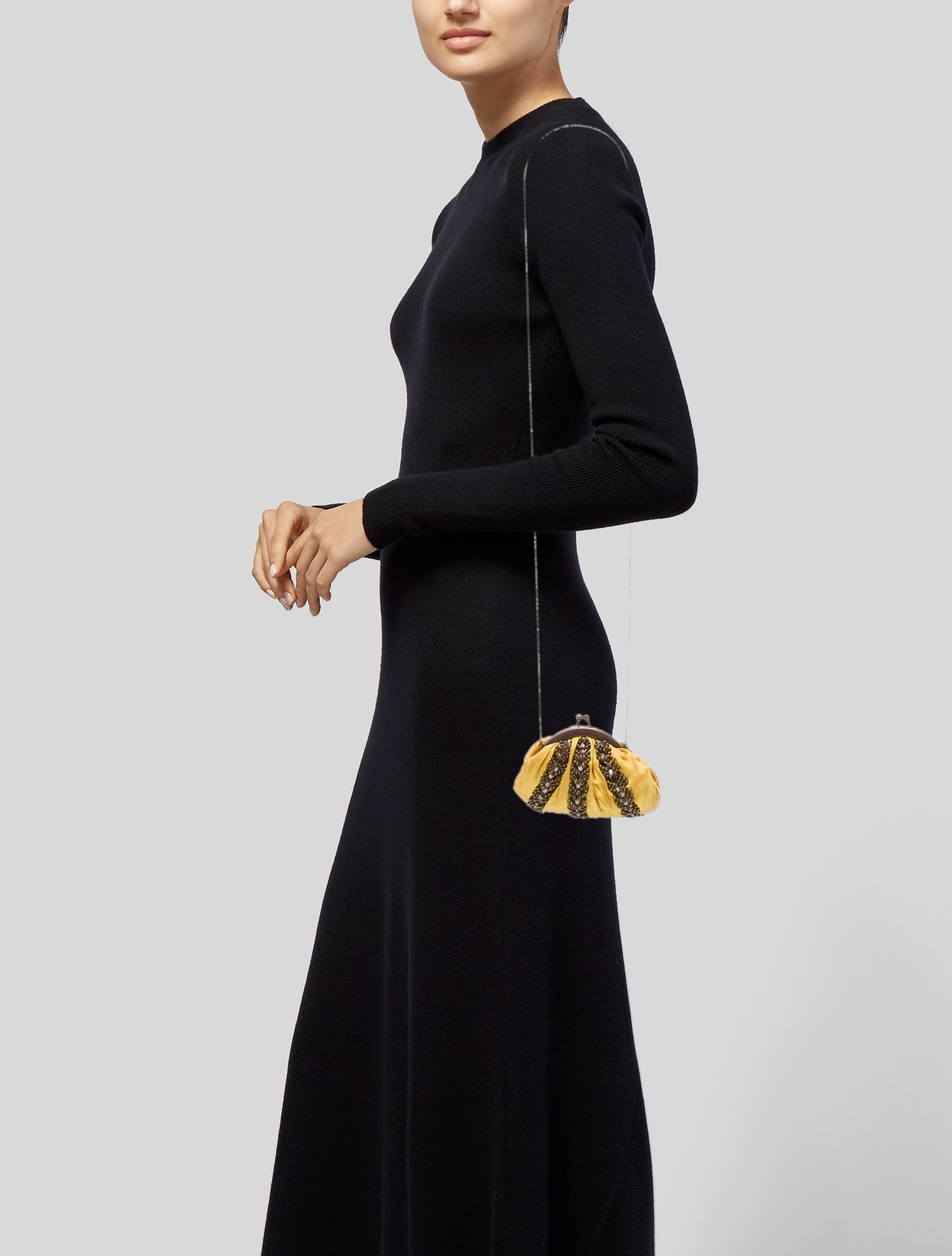 Santi Satin Evening Bag