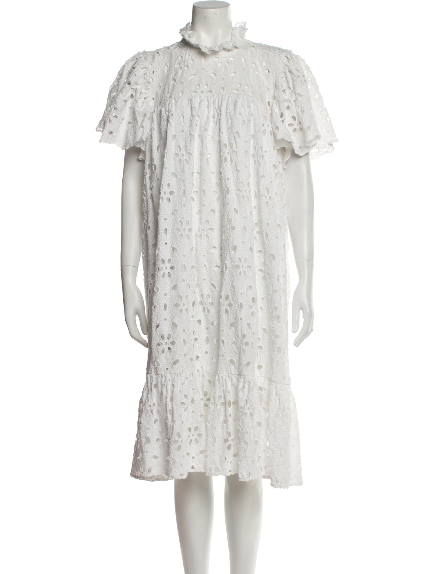 Stella Nova Mock Neck Midi Length Dress