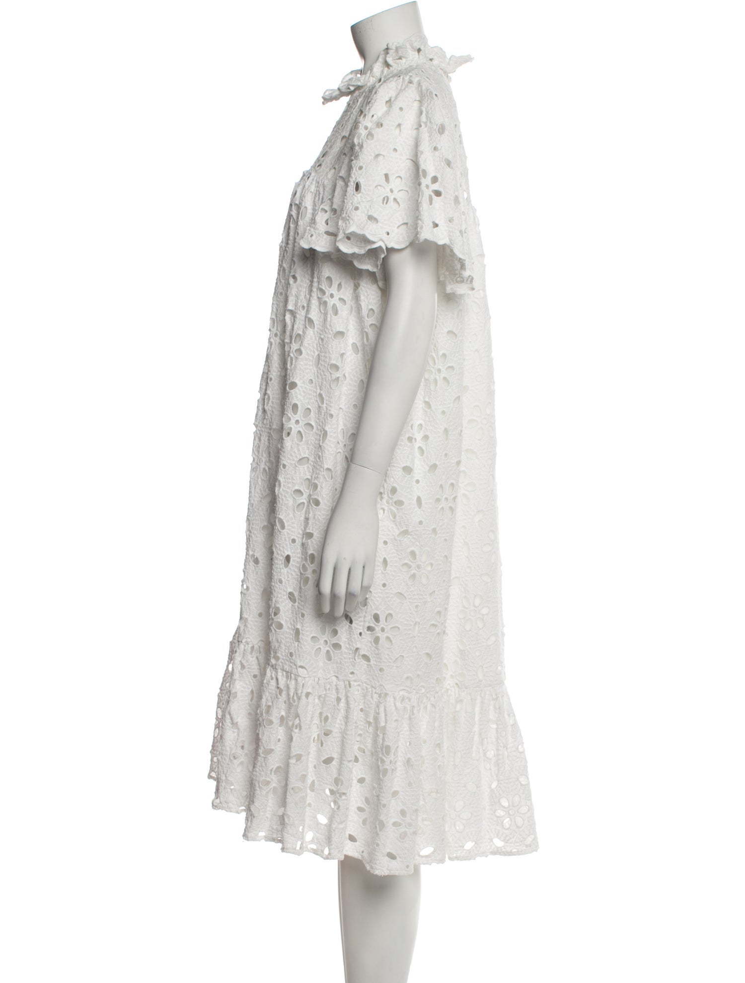 Stella Nova Mock Neck Midi Length Dress