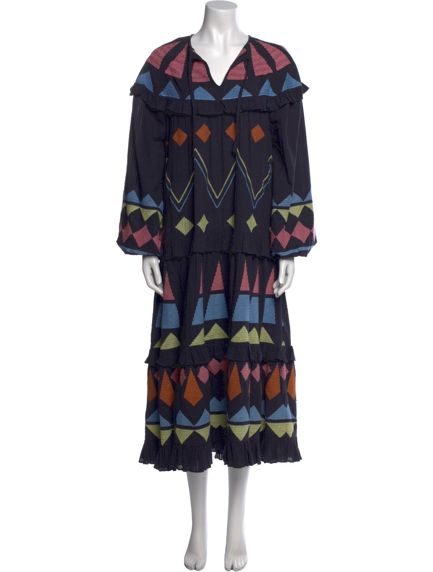 Stella Nova Printed Long Dress