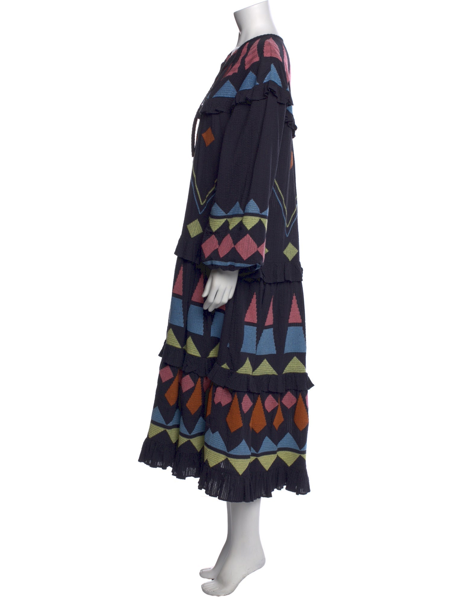 Stella Nova Printed Long Dress