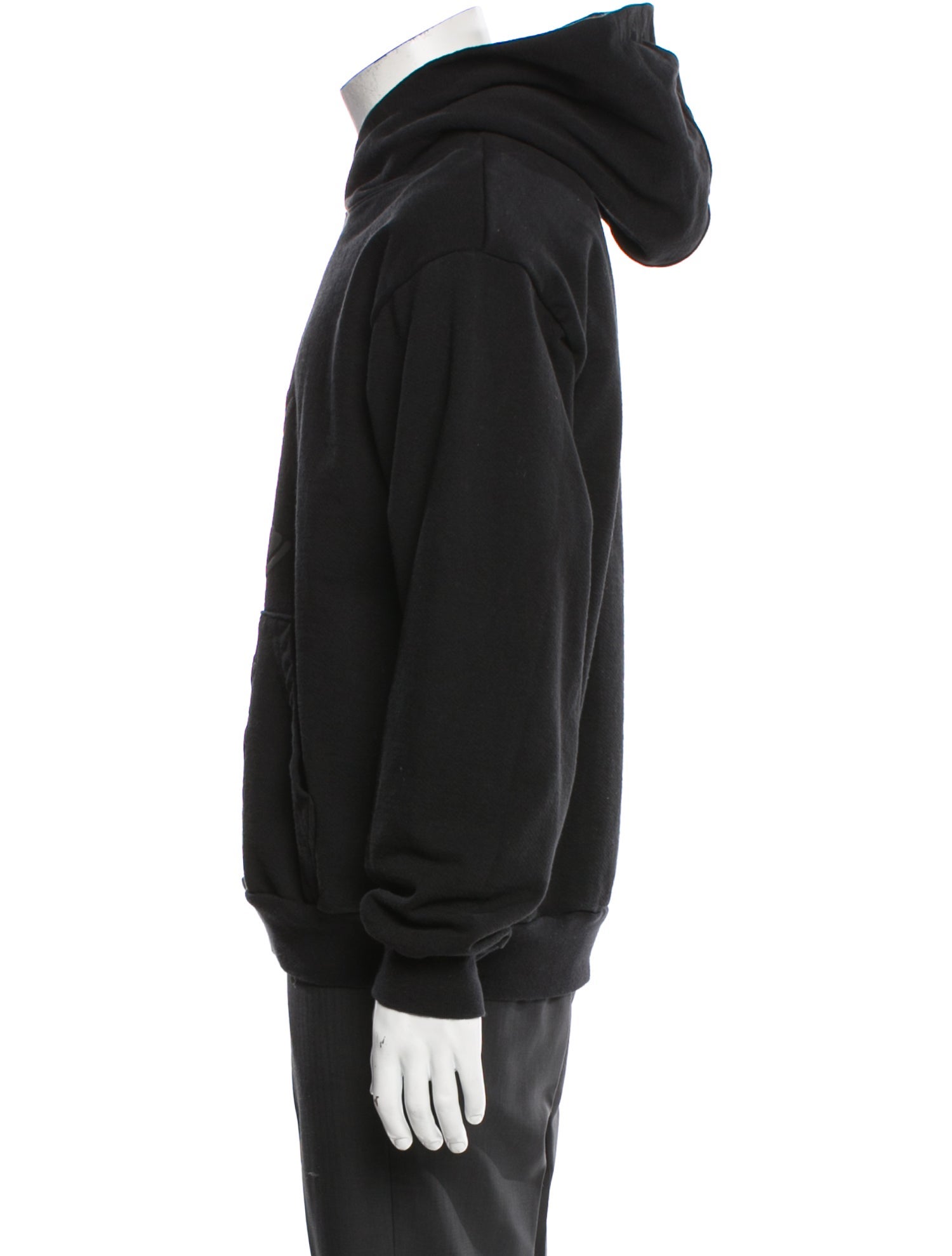 Saintwoods Graphic Print Crew Neck Hoodie