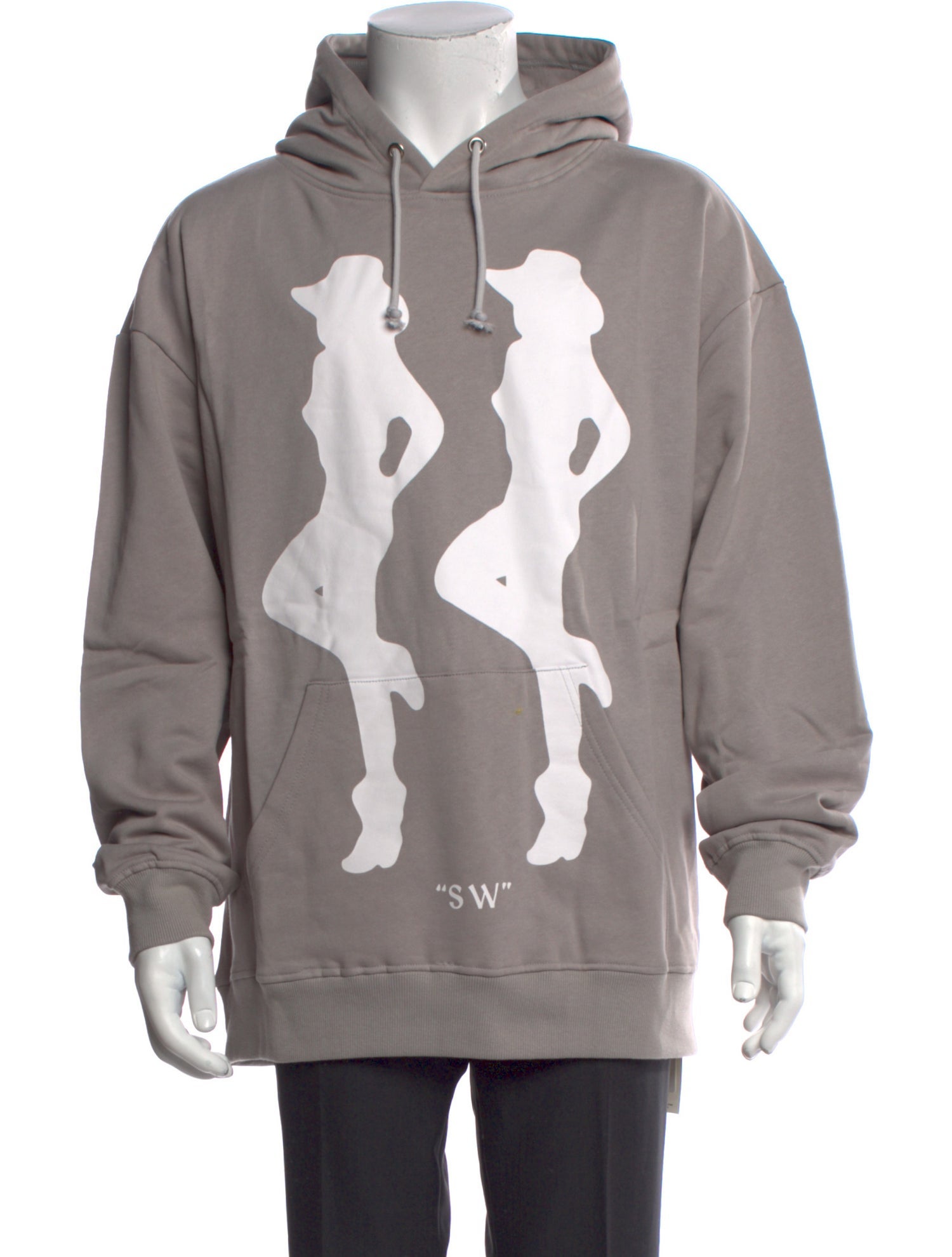 Saintwoods Graphic Print Crew Neck Hoodie w/ Tags