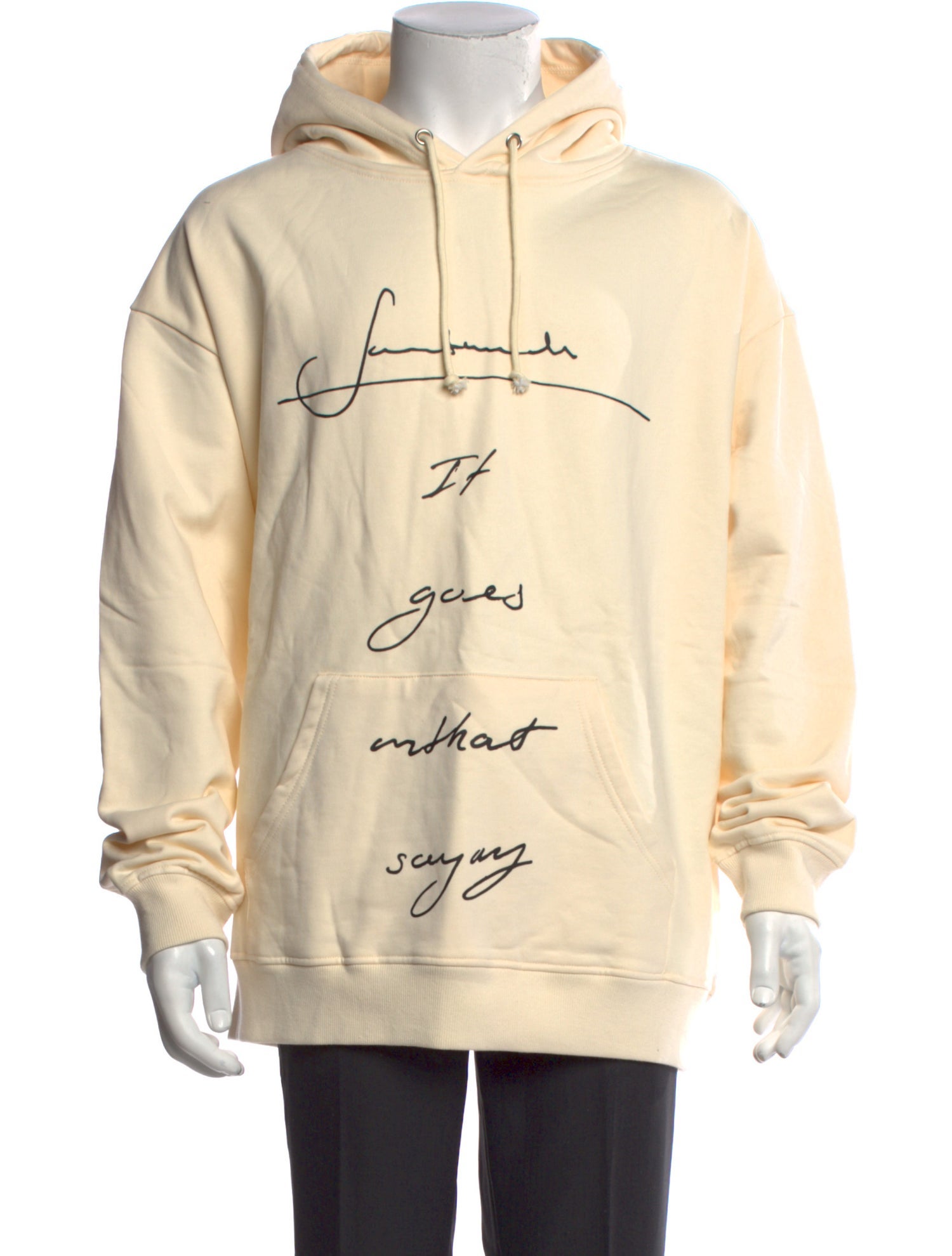 Saintwoods Graphic Print Crew Neck Hoodie w/ Tags