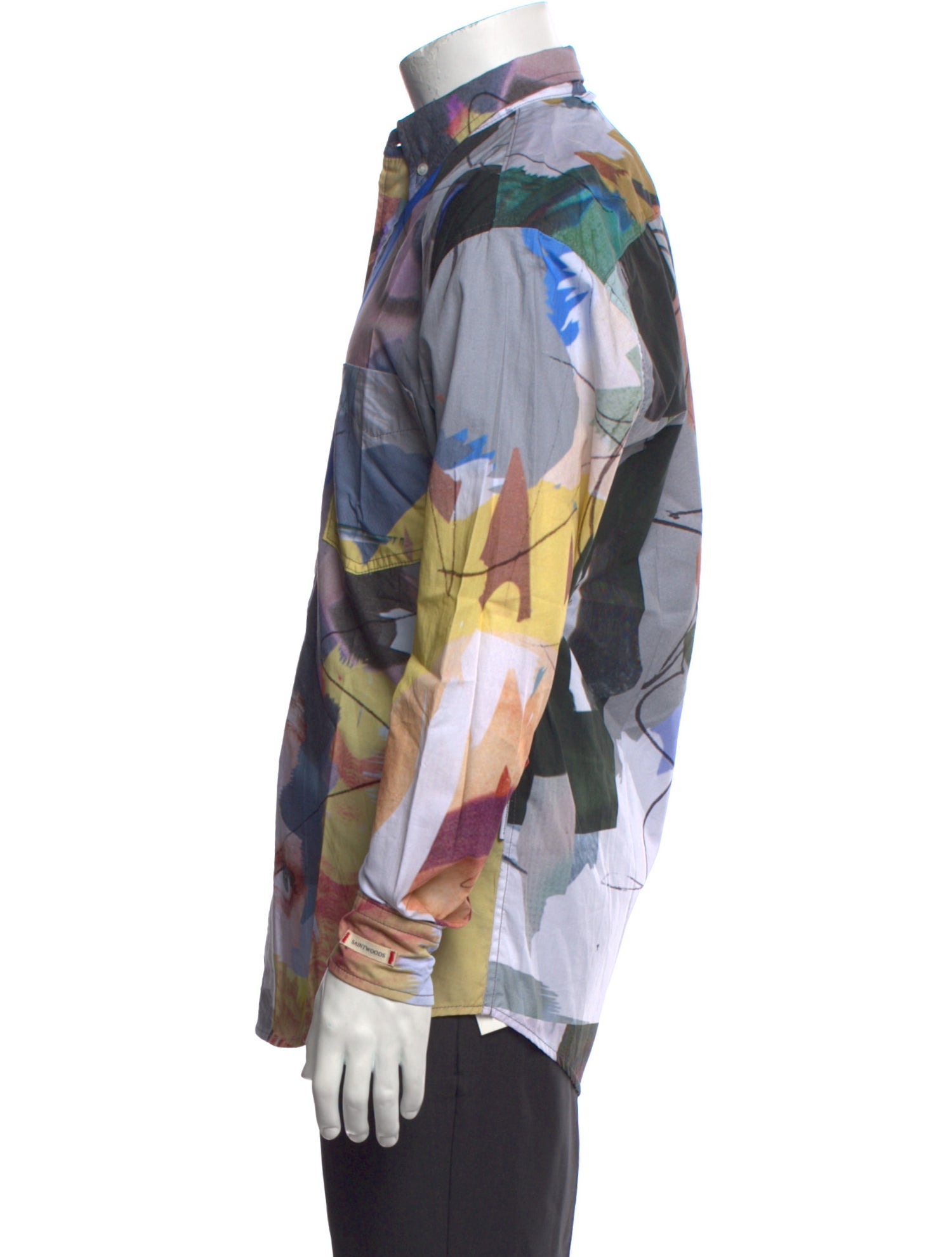 Saintwoods Printed Long Sleeve Shirt w/ Tags