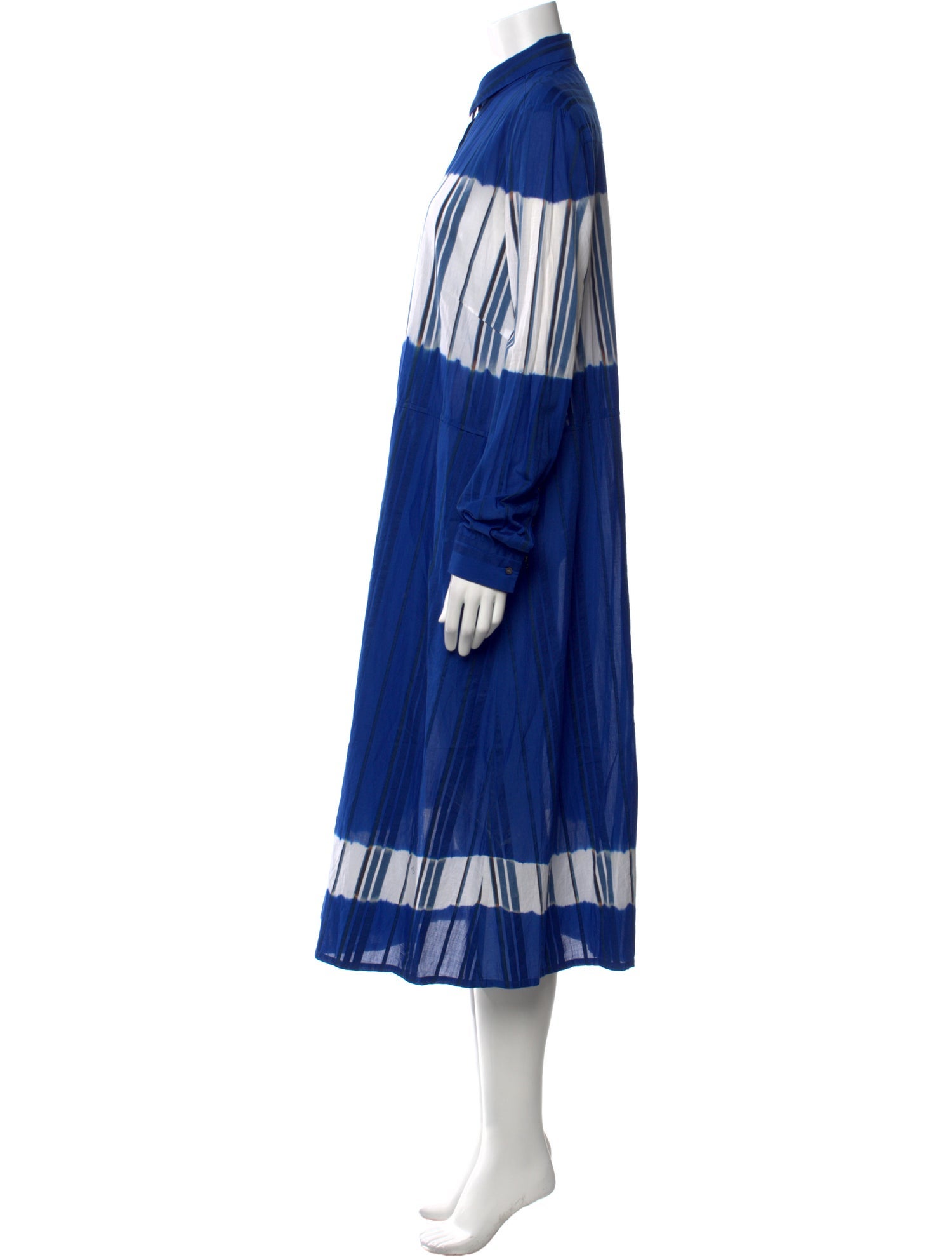 Suzusan Striped Midi Length Dress