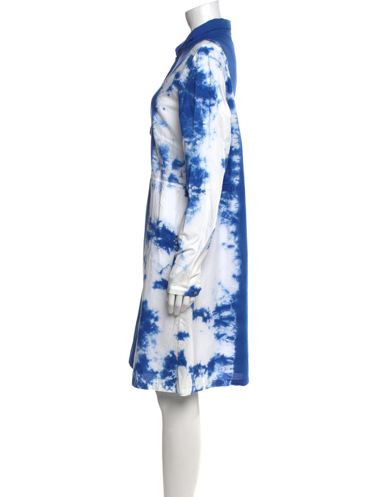 Suzusan Mock Neck Knee-Length Dress