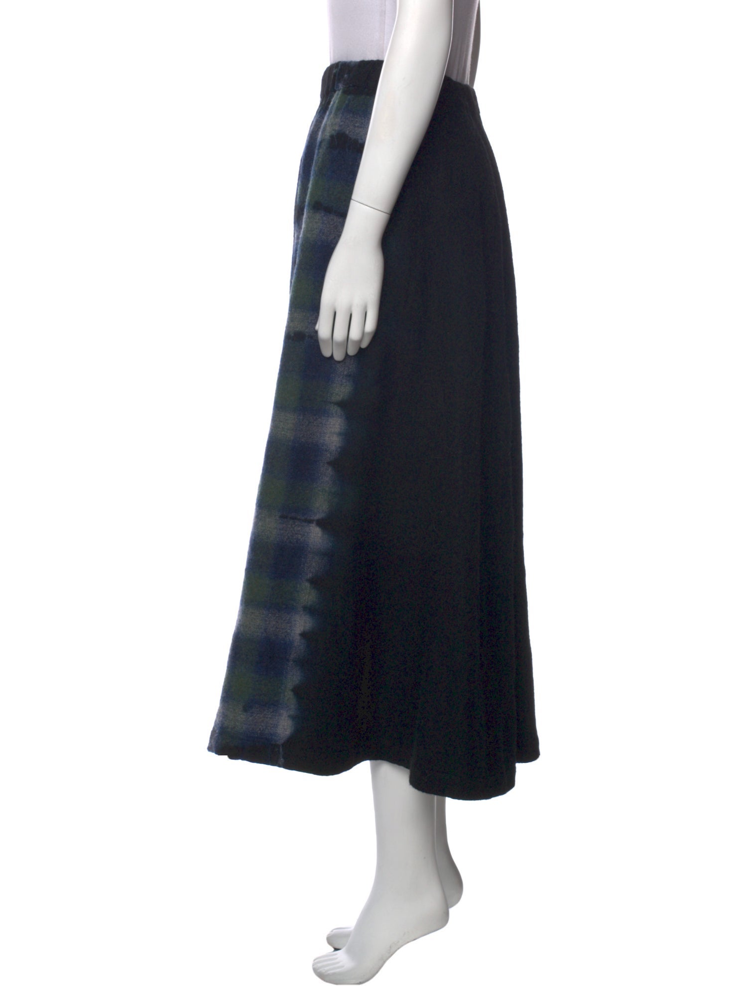 Suzusan Linen Midi Length Skirt