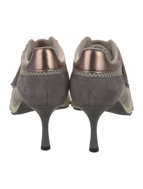 Sneex Suede Patterned Pumps