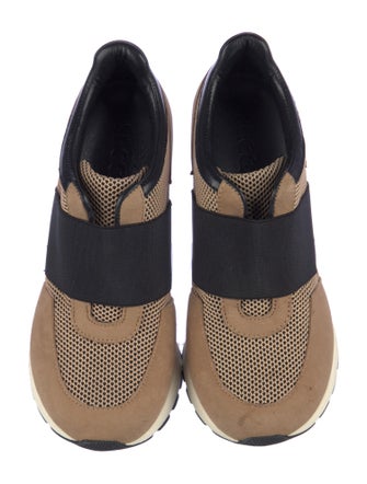 Sneex Suede Colorblock Pattern Pumps