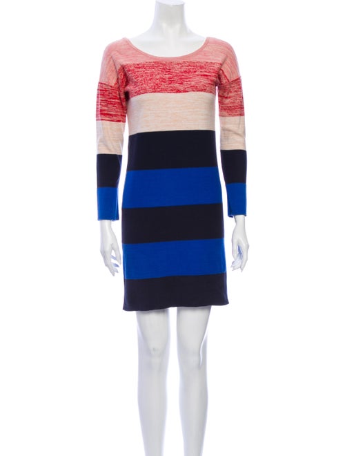Sonia by Sonia Rykiel Striped Mini Dress Blue