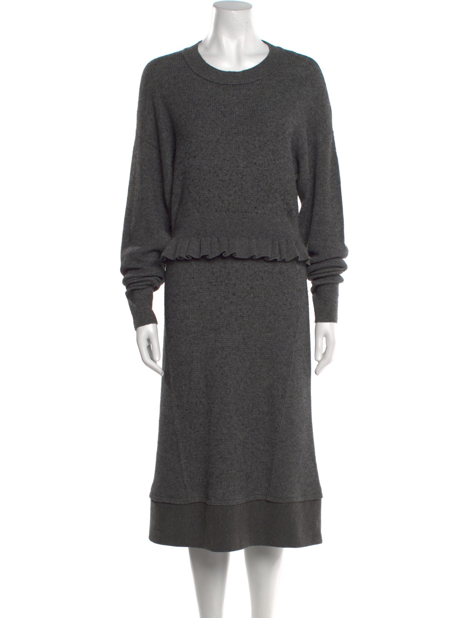 Sonia by Sonia Rykiel Crew Neck Midi Length Dress