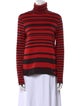 Sonia by Sonia Rykiel Striped Turtleneck Top