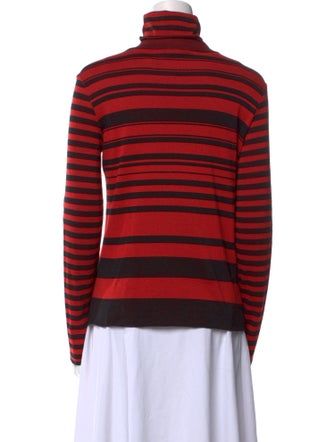Sonia by Sonia Rykiel Striped Turtleneck Top