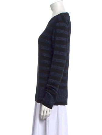 Sonia by Sonia Rykiel Striped Scoop Neck Sweater