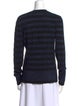 Sonia by Sonia Rykiel Striped Scoop Neck Sweater