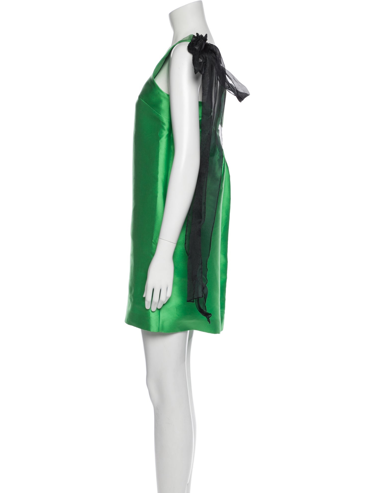 Soani Bateau Neckline Mini Dress