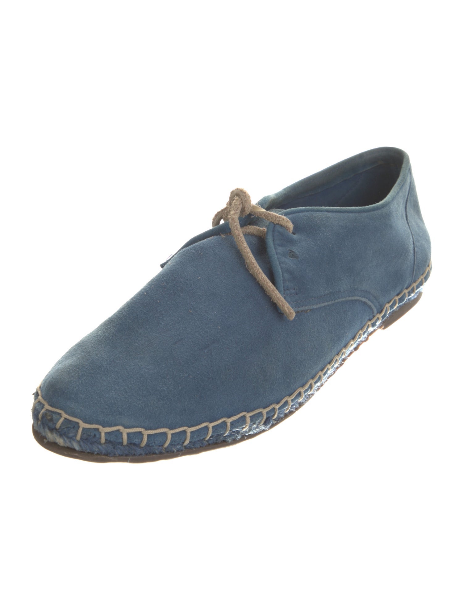 Sebago Suede Whipstitch Trim Espadrilles