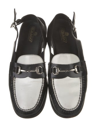 Sebago Leather Slingback Flats