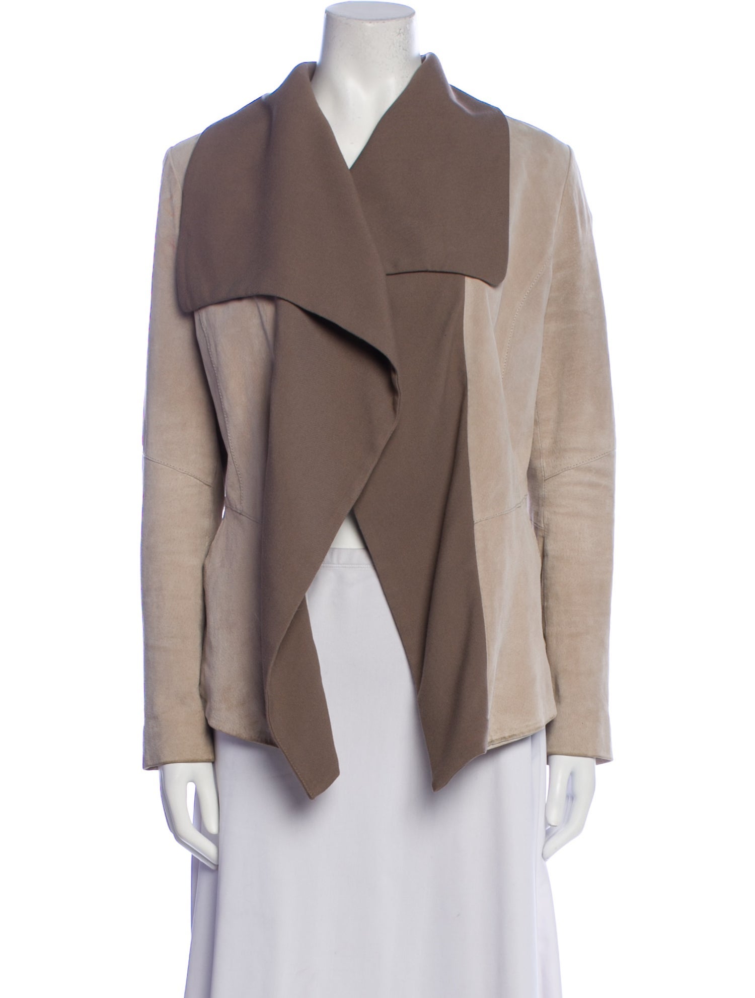 Soia & Kyo Colorblock Pattern Jacket