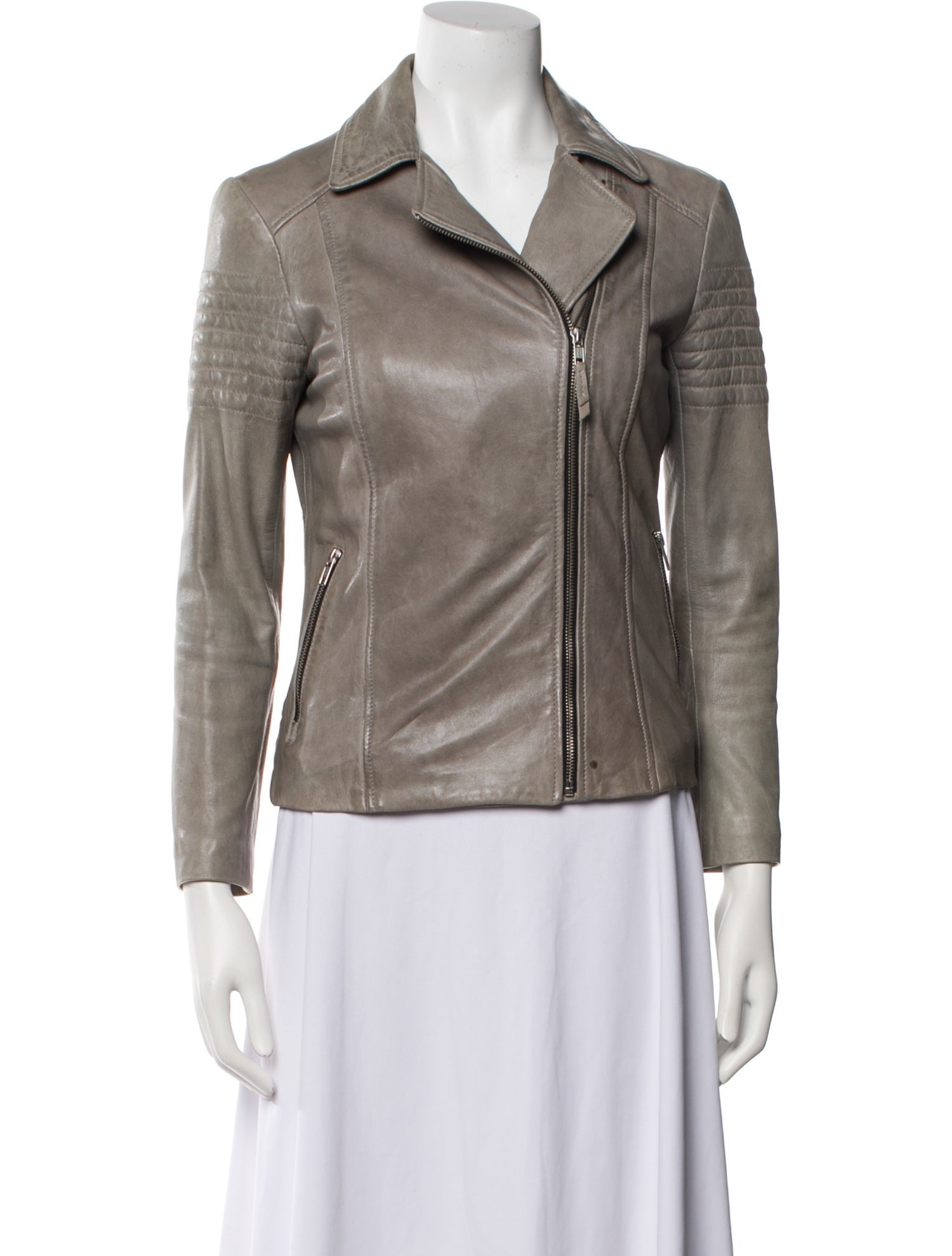 Soia & Kyo Leather Biker Jacket