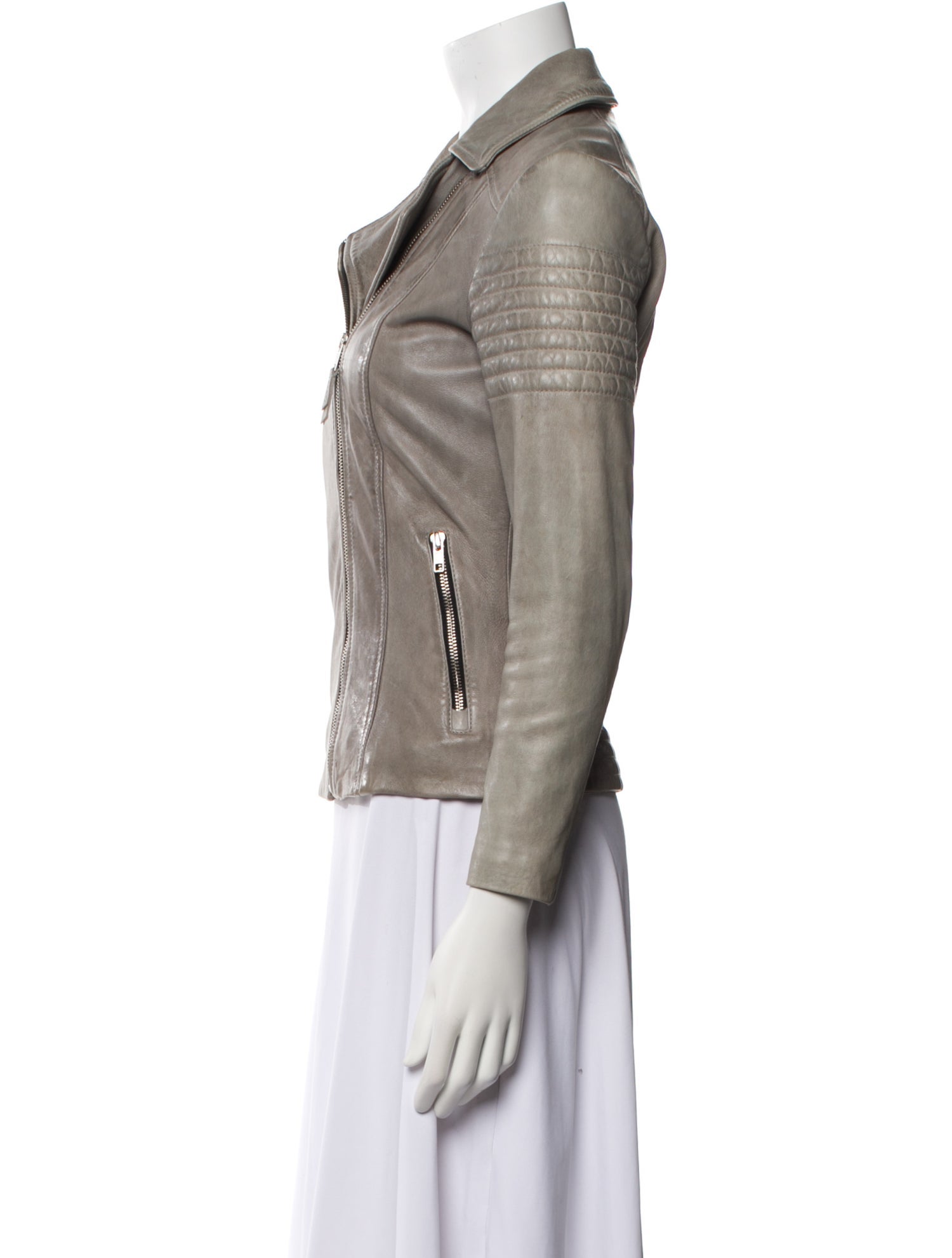 Soia & Kyo Leather Biker Jacket