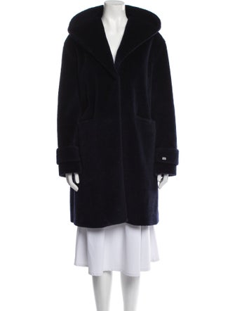 Soia & Kyo Wool Faux Fur Coat