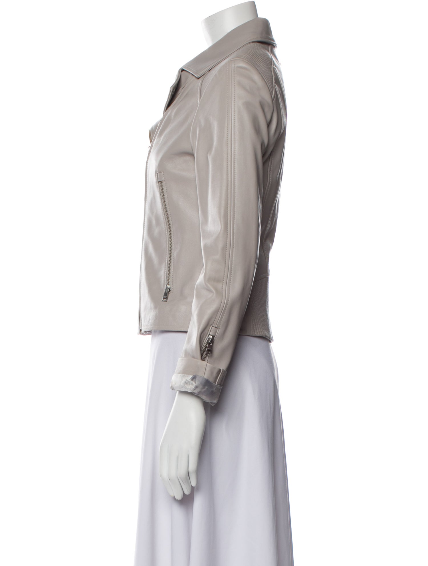 Soia & Kyo Lamb Leather Biker Jacket