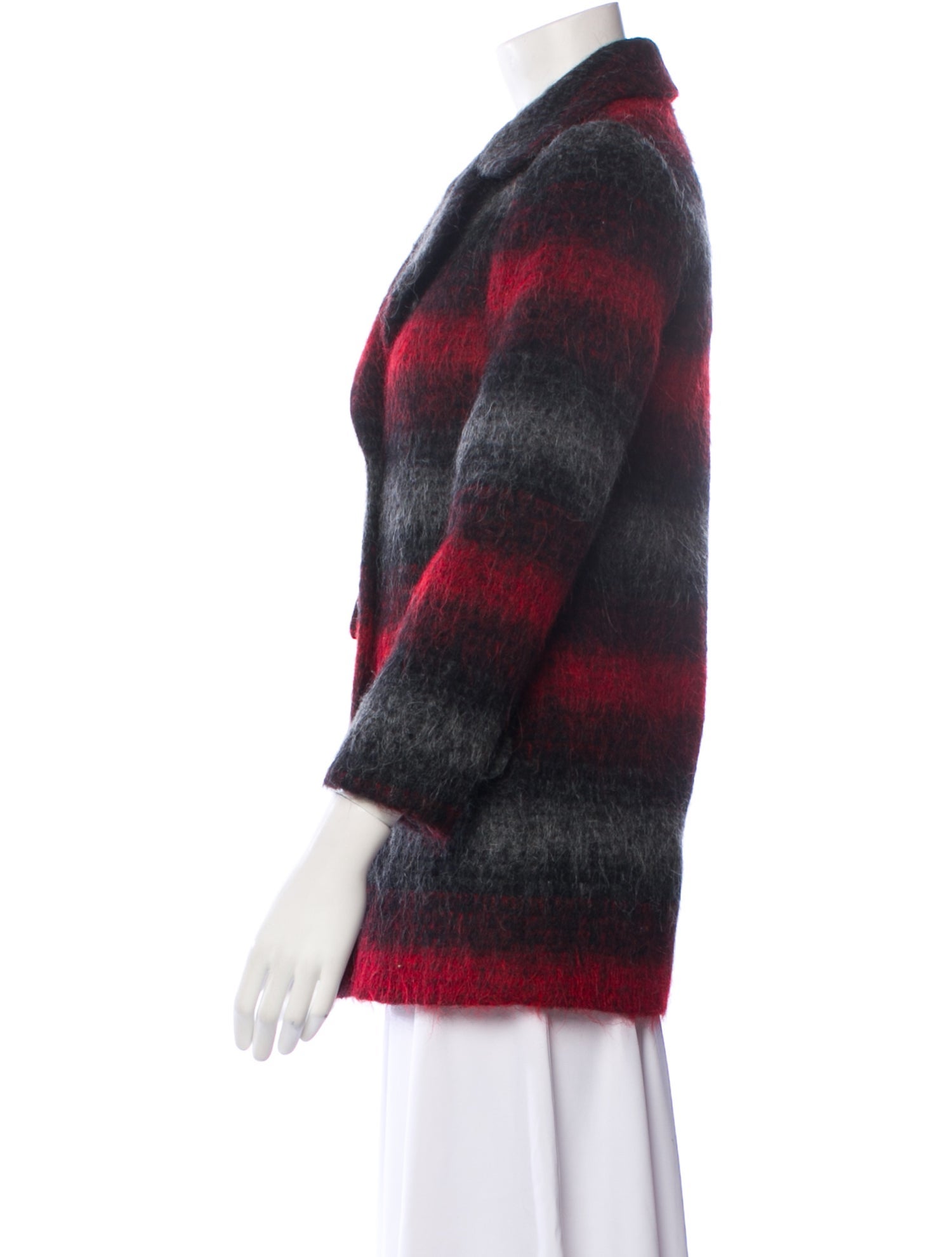 Soia & Kyo Plaid Print Coat