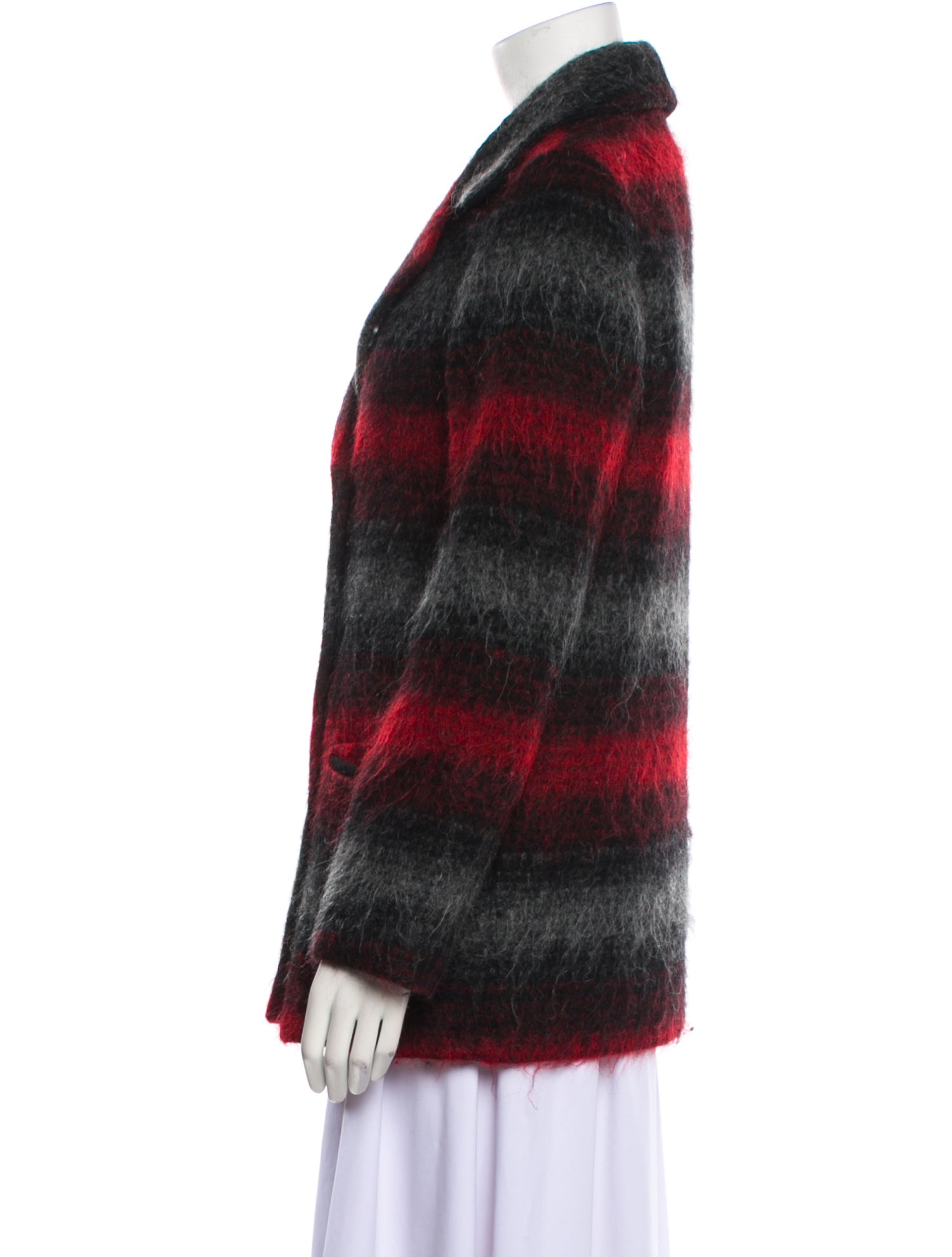 Soia & Kyo Striped Peacoat