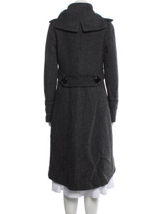 Soia & Kyo Wool Tweed Pattern Coat