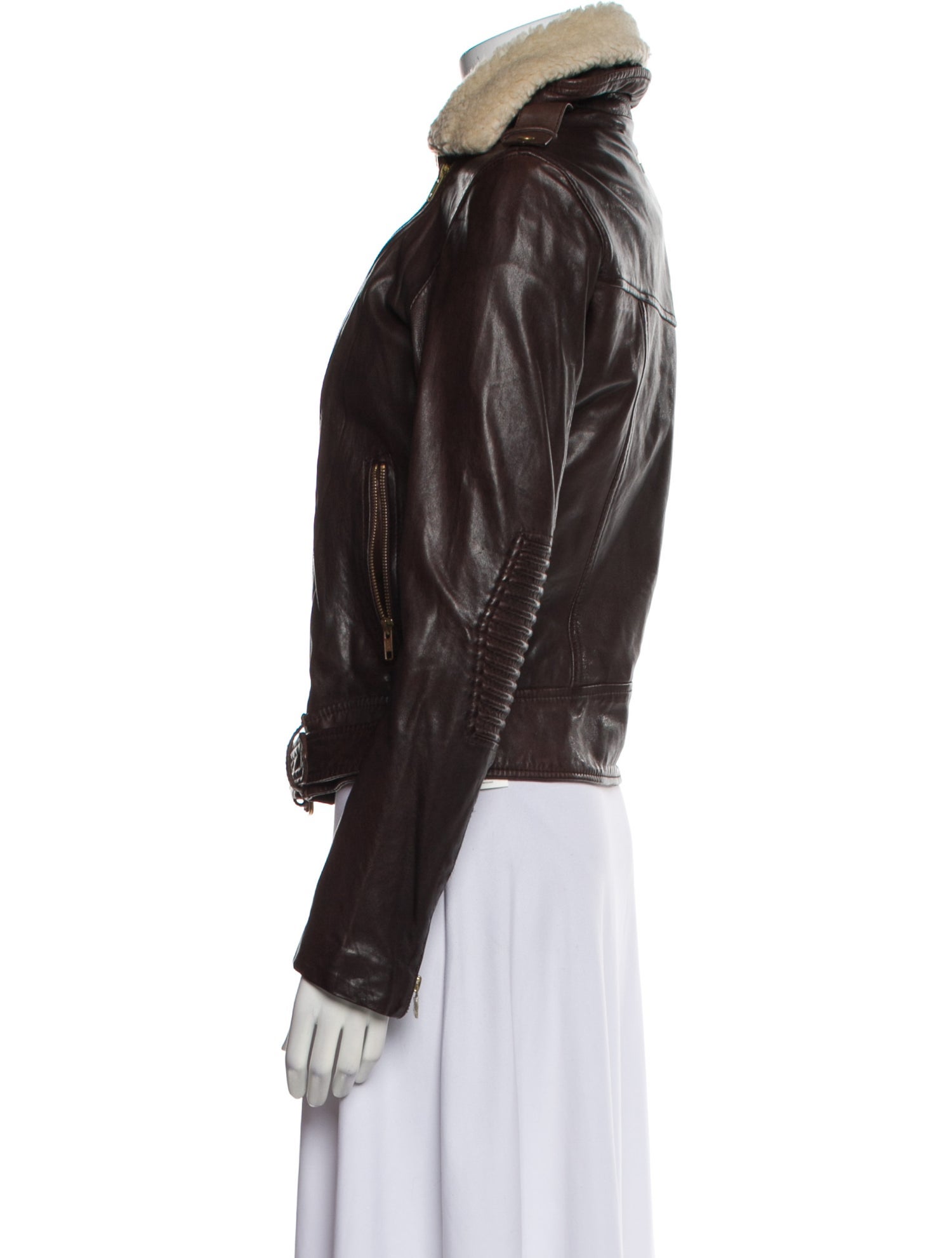 Soia & Kyo Leather Biker Jacket